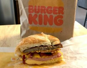 Burger King Breakfast Sandwiches