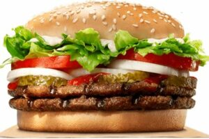 Burger King Burger Double Whopper